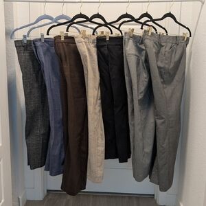 Lot Of 7 Work Pants